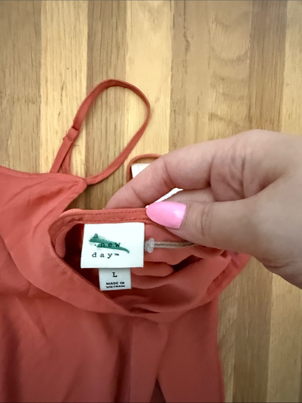 a new day Rust Red Slip Midi Dress - Picture 3 of 5